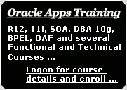 Oracle Training